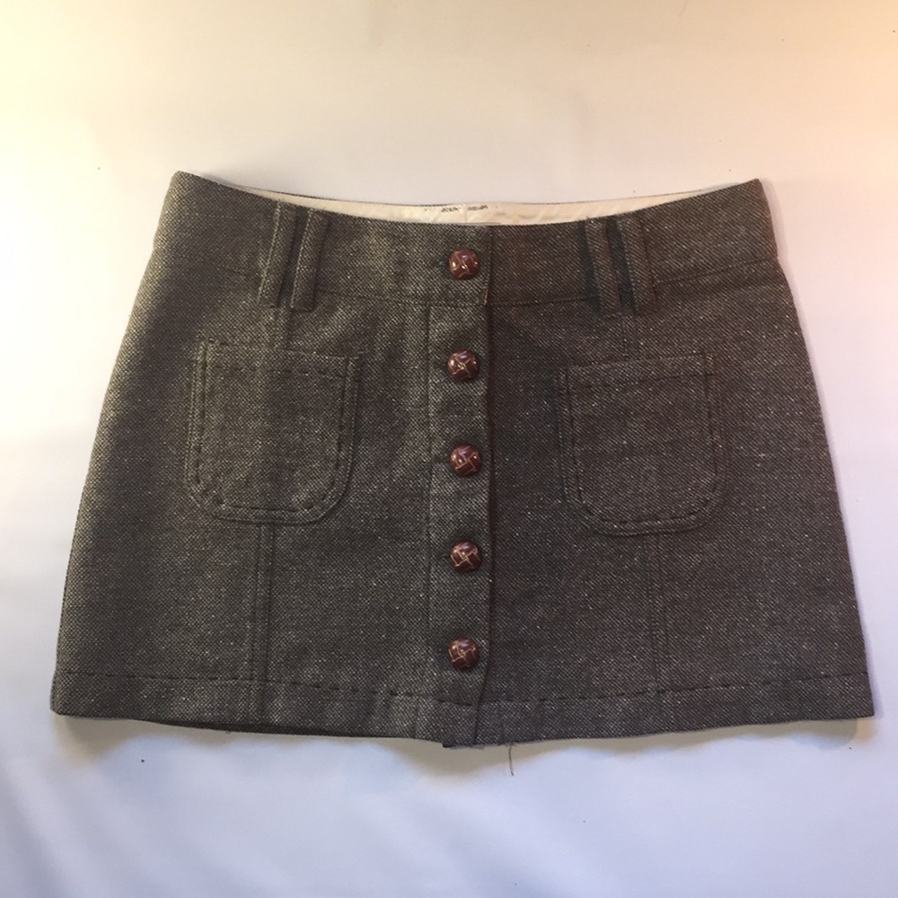 American Eagle Wool Mini Skirt